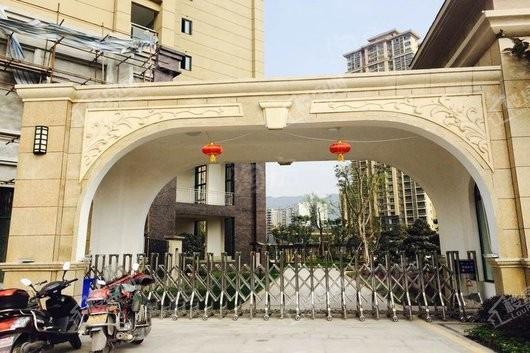璧山中瓯璧河名都实景图