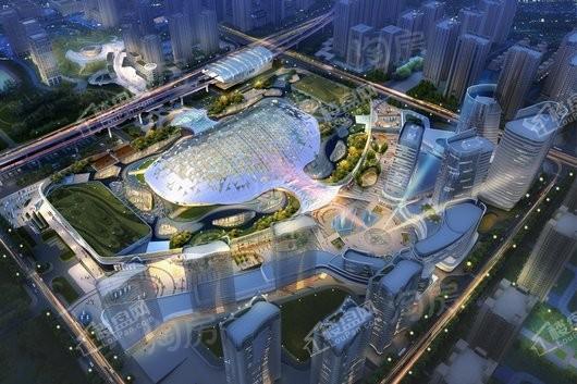 中国摩商铺效果图