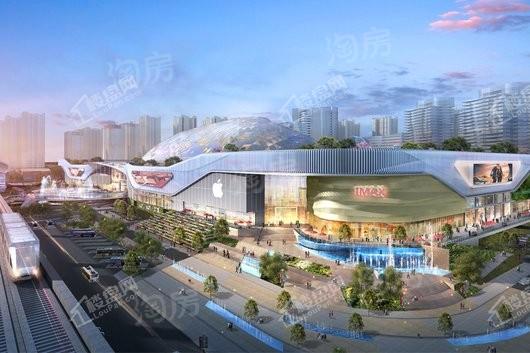中国摩商铺效果图