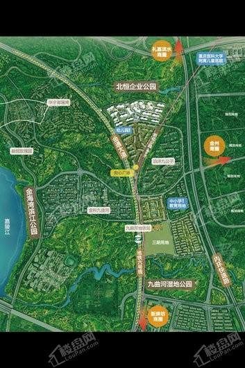 龙湖·九里晴川·揽境效果图