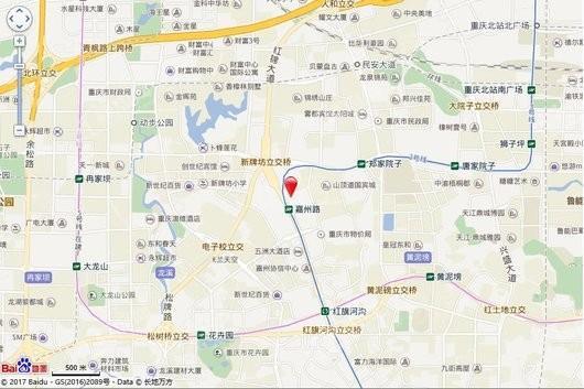 恒大御都会·嘉州城位置图