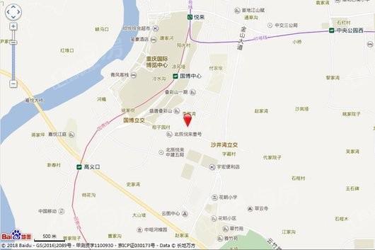 融创国博城商铺位置图