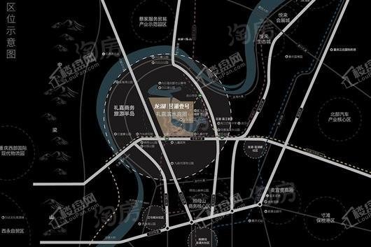 龙湖昱湖壹号位置图