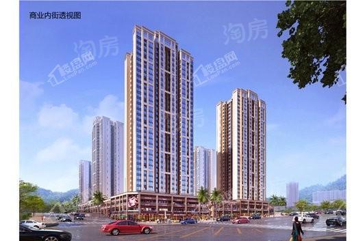 鲁能南渝星城秀街效果图