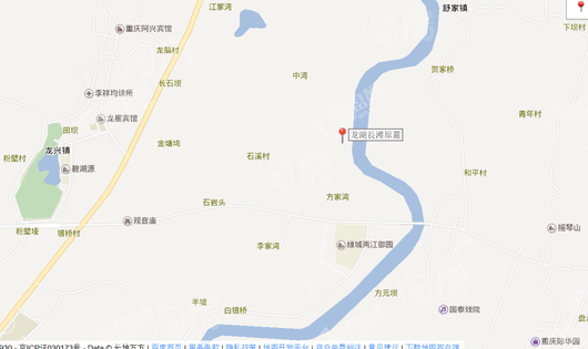 龙湖·長滩原麓位置图