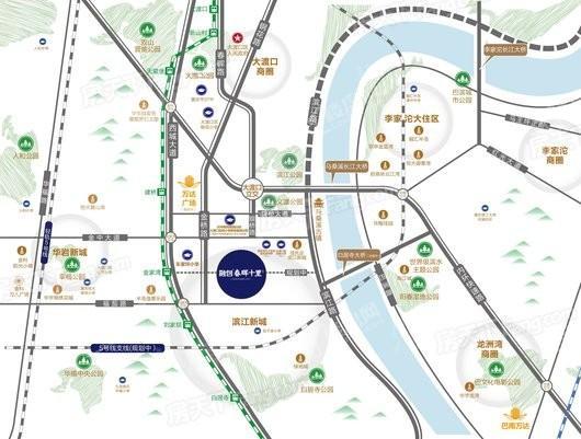 融创春晖十里商铺位置图