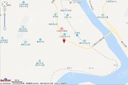 财信中梁华府位置图