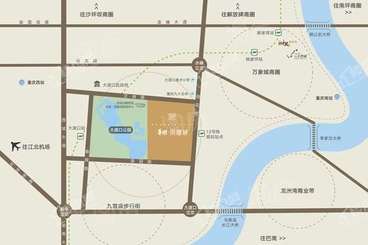 凤凰城润街位置图