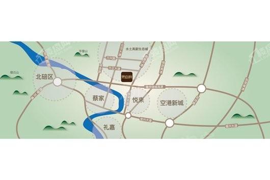 奥山府位置图