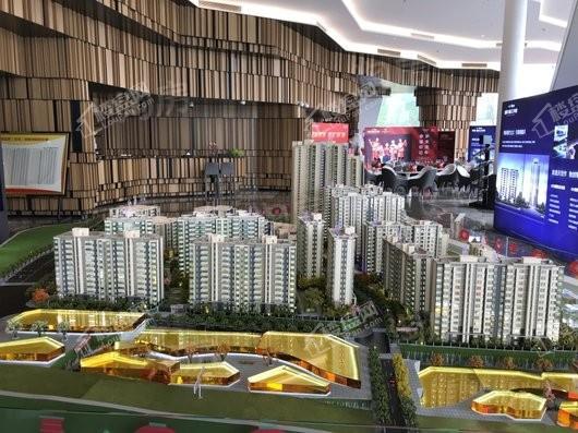 龙湖春江天镜实景图