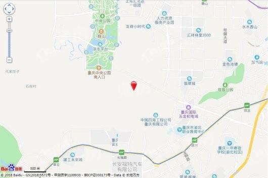 万科翡翠公园位置图