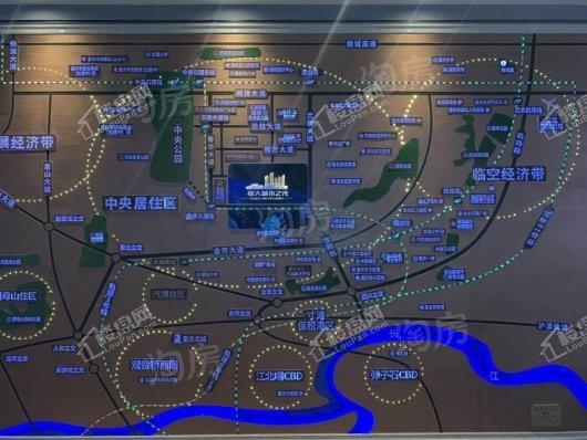 恒大城市之光实景图
