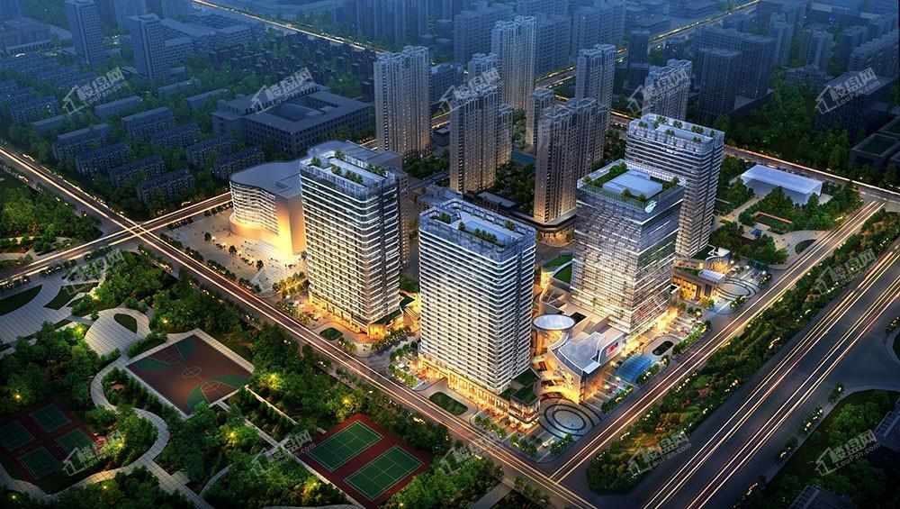 中冶盛世广场效果图