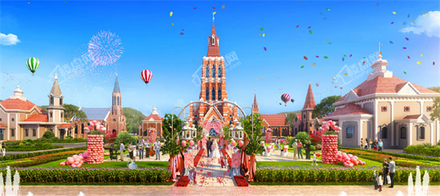 恒大文化旅游城效果图
