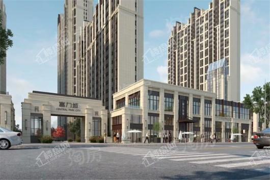 乌鲁木齐富力城实景图