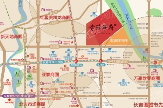 青阳华府位置图