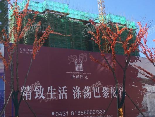 阳光美湖天地实景图