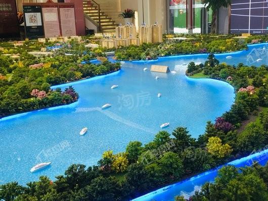 璀璨熙湖实景图