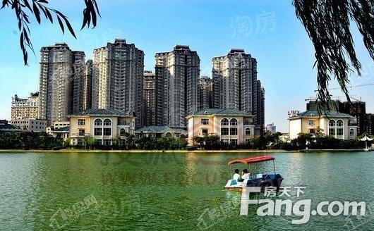 璀璨熙湖实景图