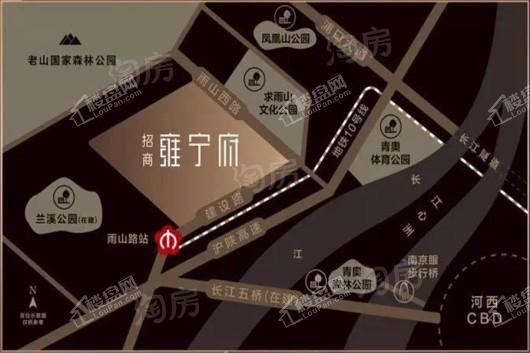 招商雍宁府位置图