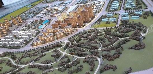 万科苏高新·中央公园实景图