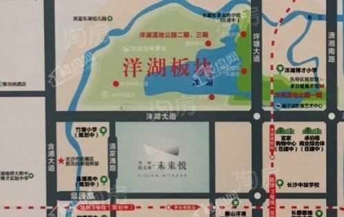 华申·阳光城·未来悦位置图