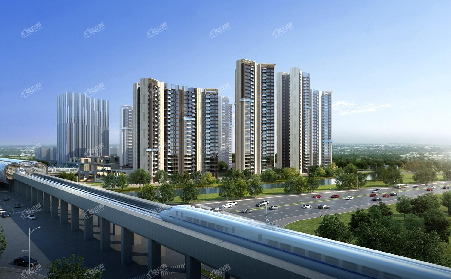 方圆合景南沙水恋效果图