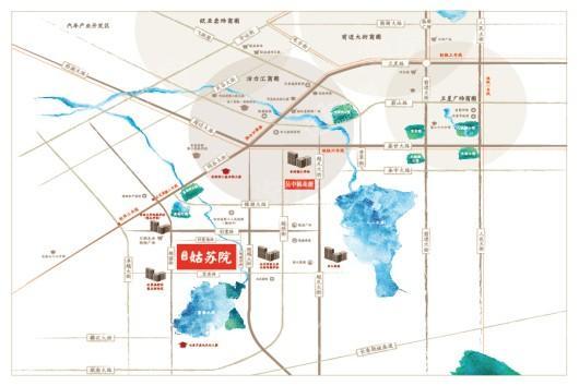 吴中姑苏院位置图