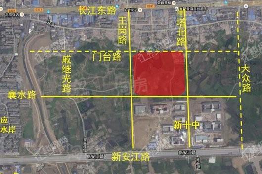 城建琥珀东华府位置图