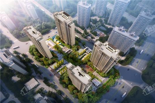 蓝光睿创新筑实景图