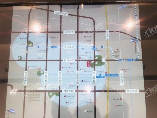 世茂·璀璨裕华实景图