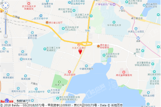 中建福地星城星樾位置图