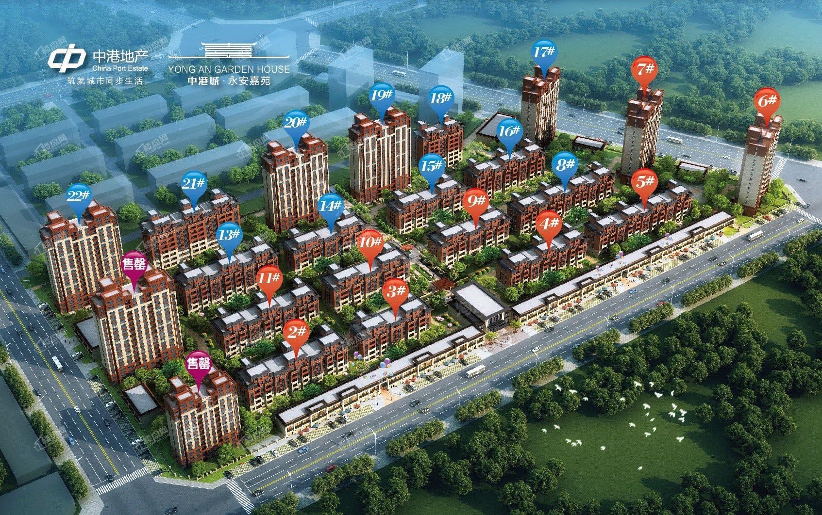 中港城永安嘉苑效果图