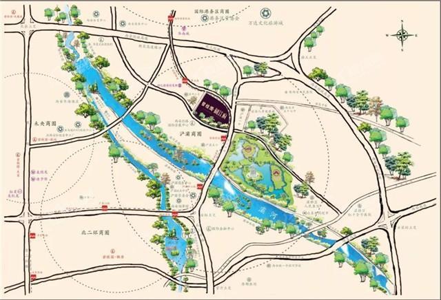 碧桂园·阅江府位置图