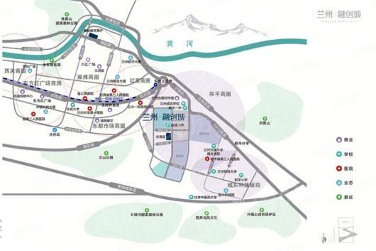 兰州融创城位置图