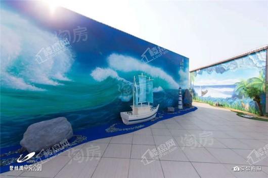 碧桂园中央公园实景图