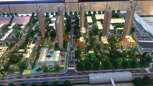 新郑碧桂园双湖城实景图