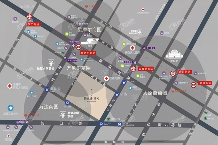 阳光城璞悦位置图