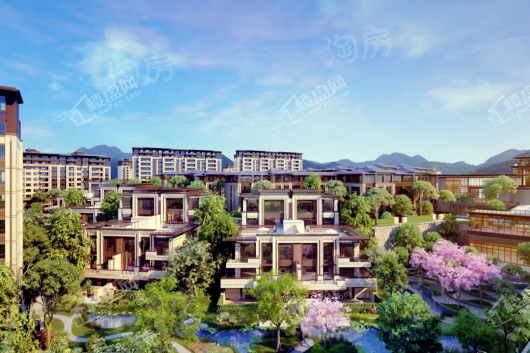 金隅紫京叠院效果图