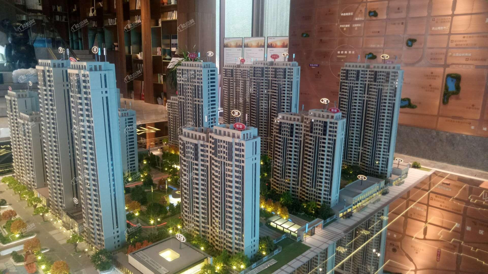 万科新都会实景图