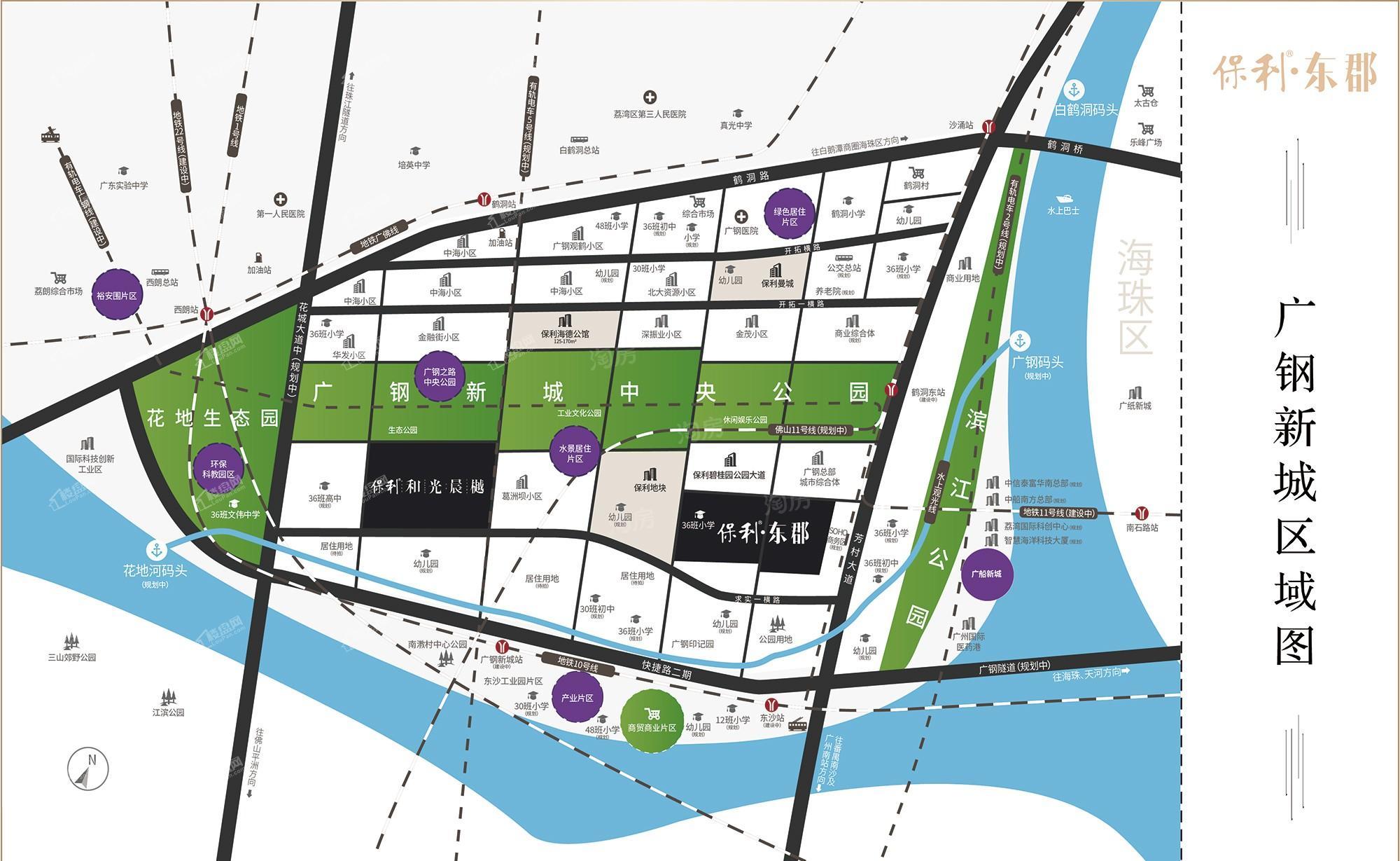 保利东郡位置图