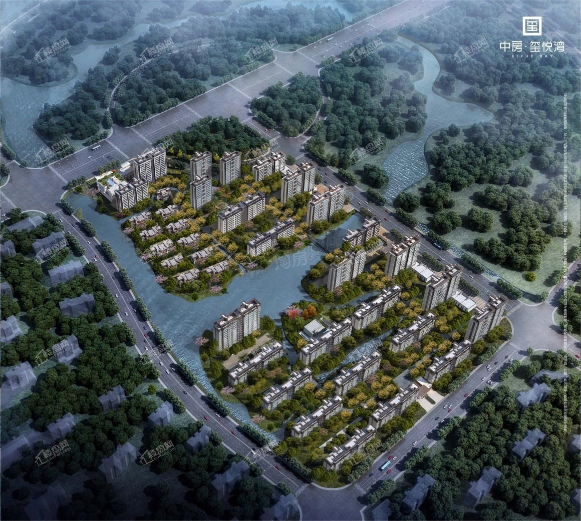 中房玺悦湾效果图