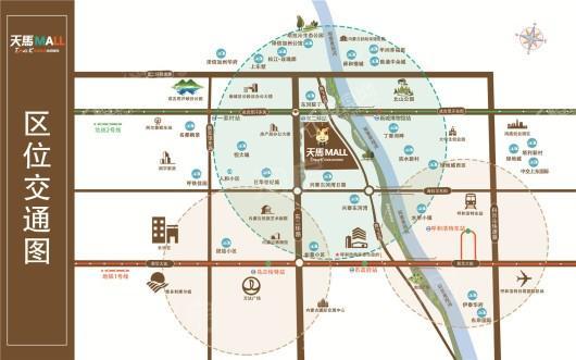 天马MALL位置图