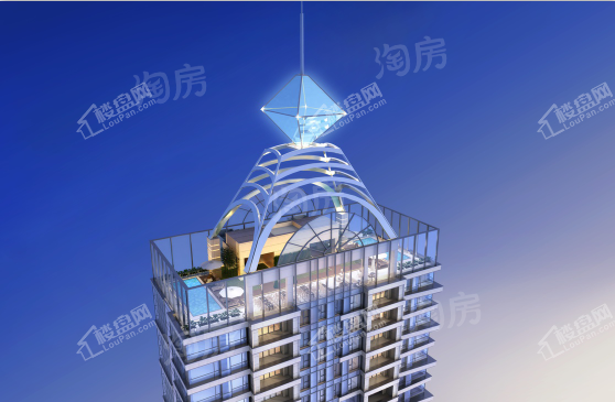 天山•世界壹號效果图