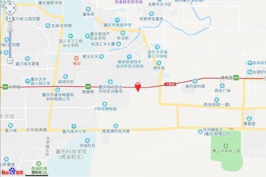 电建泷悦华府位置图