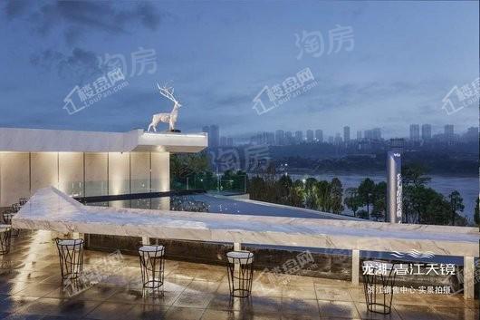 龙湖春江天镜实景图