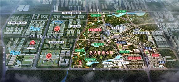长沙亿达智造小镇实景图