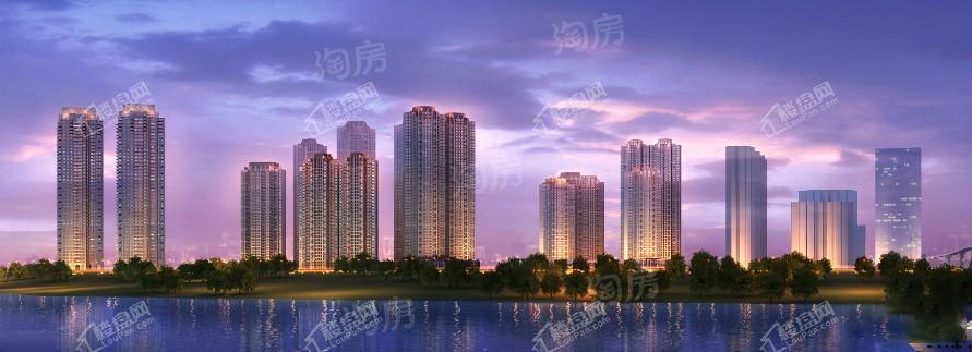 金地悦江时代商铺实景图