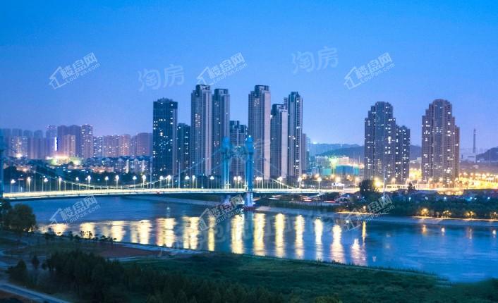 金地悦江时代商铺实景图