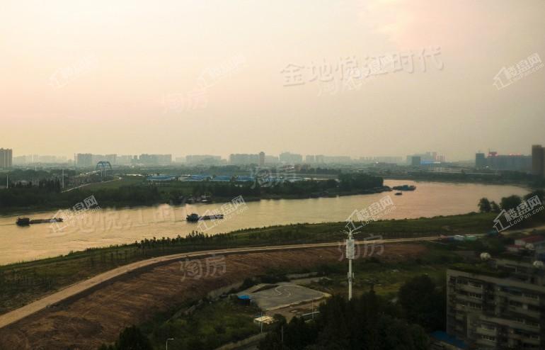 金地悦江时代商铺实景图